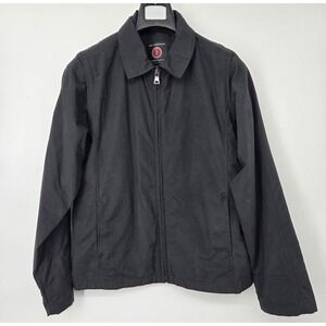 Scottevest Jacket Womens Large Black Full Zip TEC Travel Security Convertible